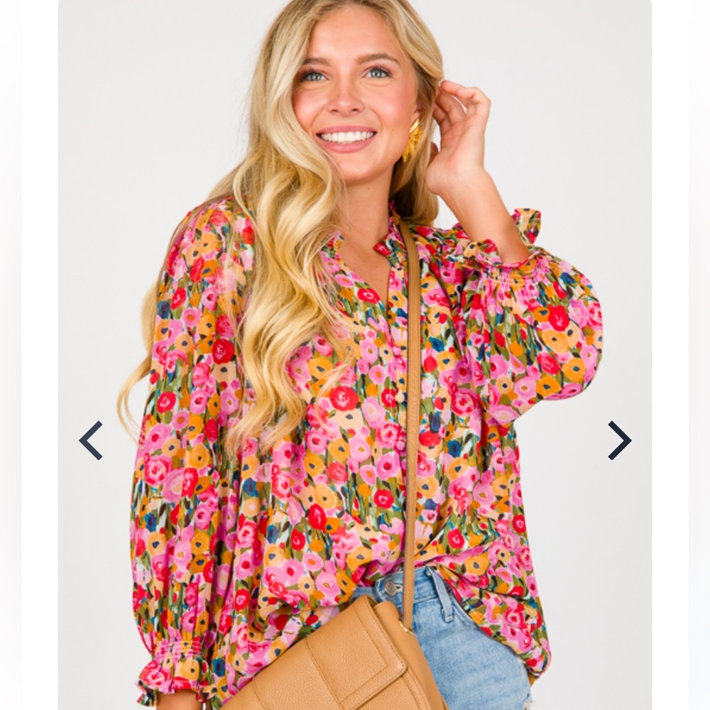 NWT Entro The Bloom Top size M - Picture 11 of 11